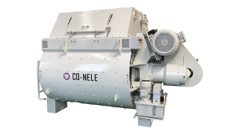 Application of twin-shaft mixer in hazardous waste and solid waste industry